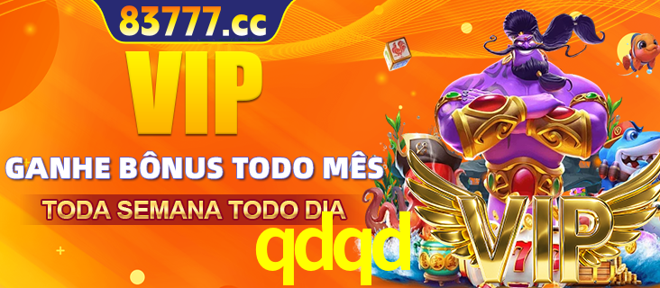 Banner promocional do qdqd oferecendo 100% de recompensas adicionais contínuas para quem fizer o login diário (Daily sign-in), com um mascote de coelho.